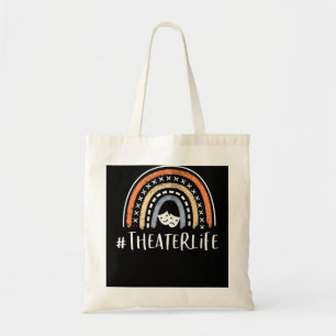 #Theaterlife Cute Theatre Life Gifts Actress Music Tote Bag