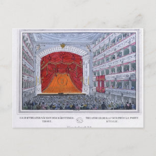 Theatre am Karntnertor Vienna Postcard