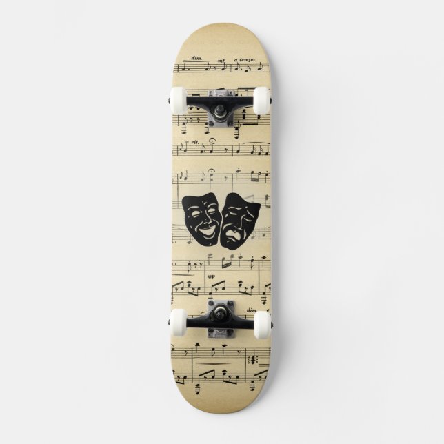 Theatre and Music Skateboard (Front)