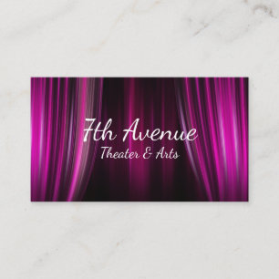Theatre & Arts Business Card