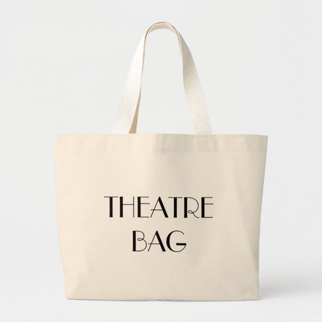 Theatre Bag Large Tote (Front)