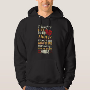 Theatre Broadway Musical Stage Performer Actor Act Hoodie