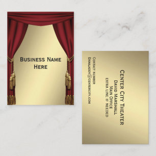 Theatre Business Card