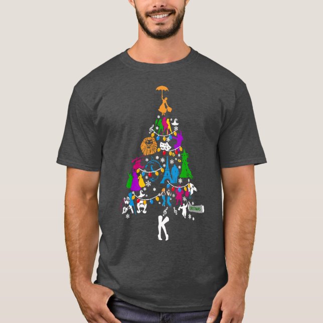 Theatre Christmas T-Shirt (Front)