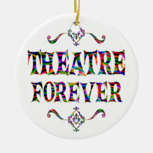 Theatre Forever Ceramic Tree Decoration