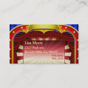Theatre In Lights Business Card