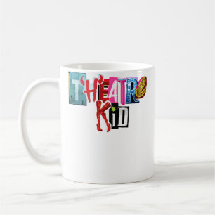 Theatre Kid Collage Coffee Mug