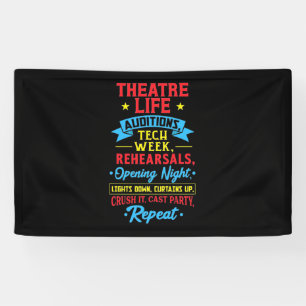 Theatre Life For Actor Banner