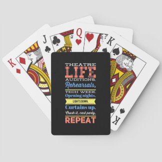 Theatre Life Repeat Playing Cards