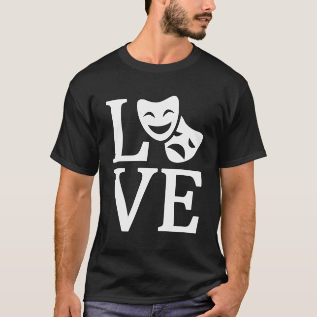 Theatre Love Theatre T-Shirt (Front)