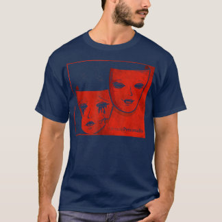 Theatre Mask Soft Grunge Drama Comedy Unsure Perso T-Shirt
