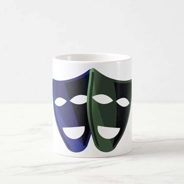 Theatre Masks Coffee Mug (Creator Uploaded)