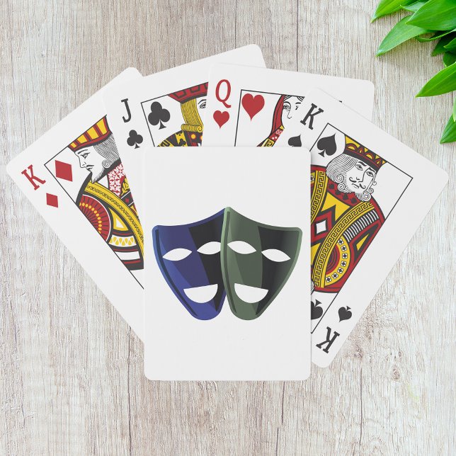 Theatre Masks Playing Cards (Creator Uploaded)