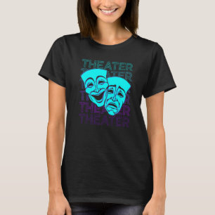 Theatre Masks Retro T-Shirt