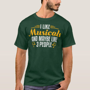 Theatre Musical Thespian T-Shirt
