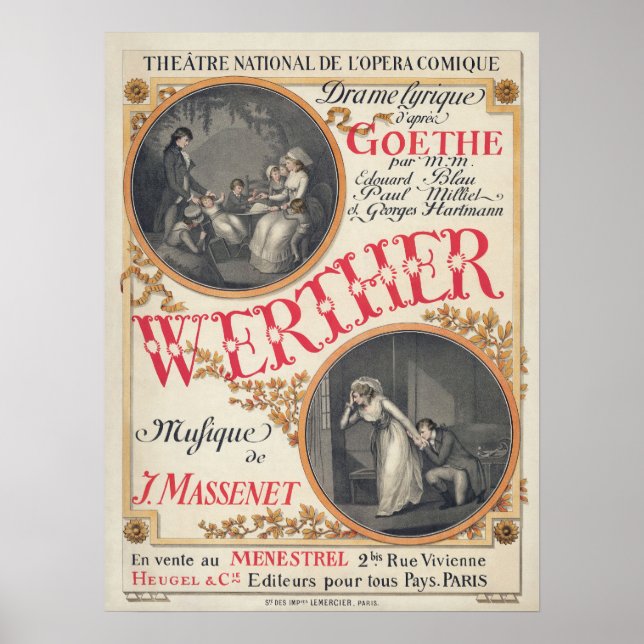 Theatre National De L'Opera Comique Poster (Front)