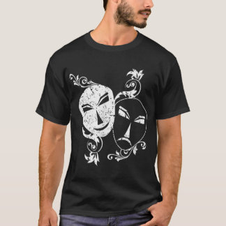 Theatre Nerd For Drama Funny Actor Gift Masks T sh T-Shirt