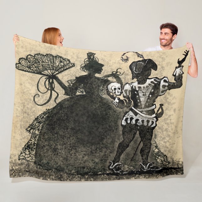 Theatre Performers Fleece Blanket (In Situ)