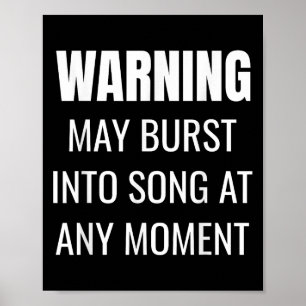 Theatre Quote - Musical Theater Teacher - Drama St Poster