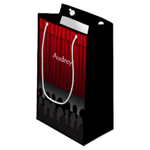Theatre Stage Curtain Performance Custom SGB Small Gift Bag