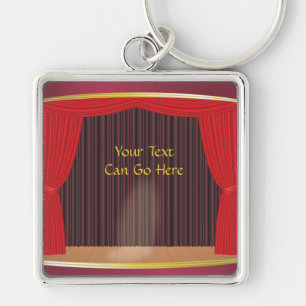 Theatre Stage Keychain