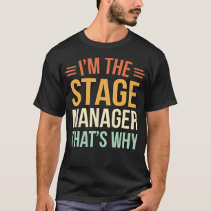 Theatre Stage Manager T-Shirt