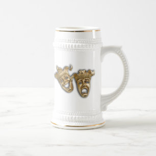 Theatre Stein Golden Comedy Tragedy Masks