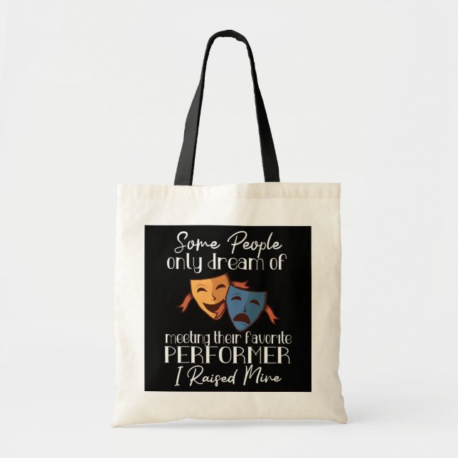 Theatre Teacher Drama Teacher Theatre Nerd Actor  Tote Bag (Front)