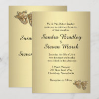 Theatre Wedding Invitation