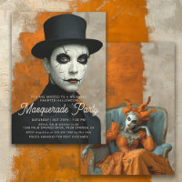 Theatrical Haunted Halloween Masquerade Party