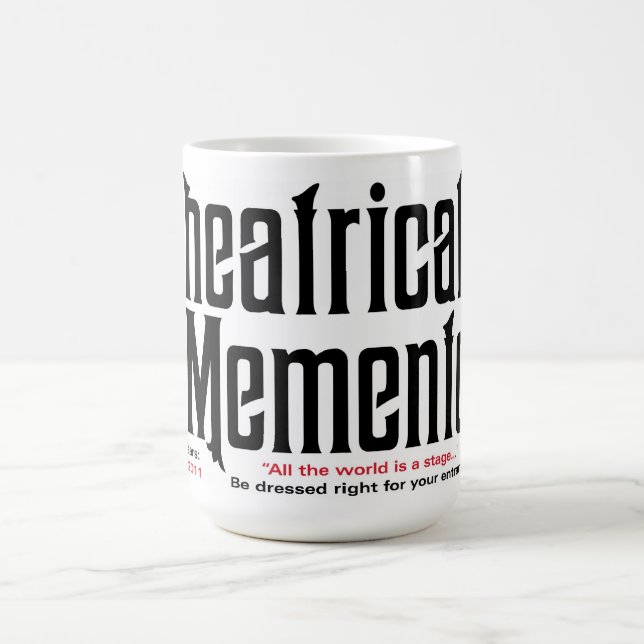 Theatrical Mementos Coffee Mug (Center)