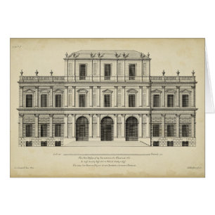 Theatrical Style Façade by Colen Campbell