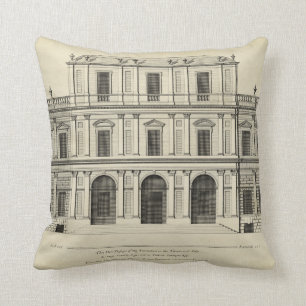 Theatrical Style Façade by Colen Campbell Cushion