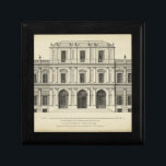 Theatrical Style Façade by Colen Campbell Gift Box<br><div class="desc">Colen Campbell created this theatrical style façade,  which was published in his book Vitruvius Britannicus. A façade is basically a representation of the front,  or side,  of a building. An amazing architectural drawing that would look great in your home!</div>