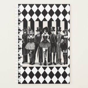 Theatrical Tales in Black and White Planner
