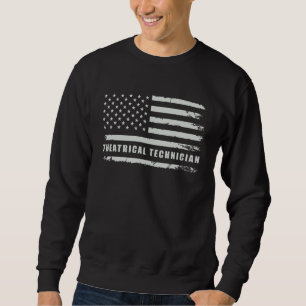 Theatrical Technician Theatre Spotlight Theatre St Sweatshirt