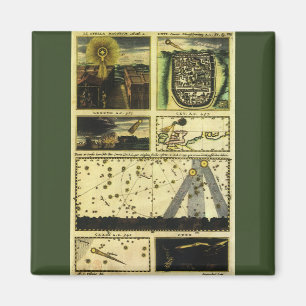 Theatrum Cometicum Comets by Stanislaw Lubieniecki Magnet