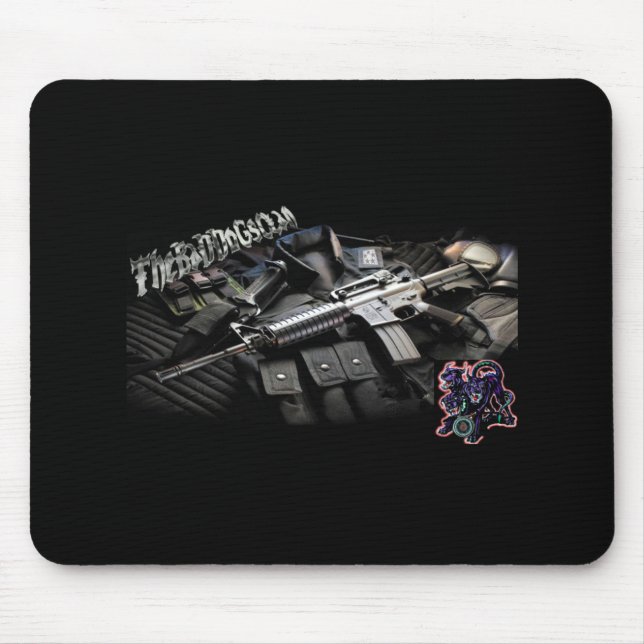 TheBaDDoGs Mouse pad (Front)