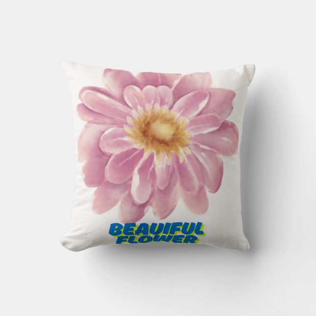 thebeautifulflowerpillow cushion (Front)
