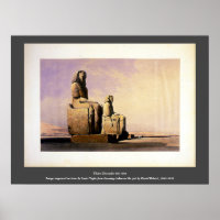 Thebes December 4th 1838 David Roberts / Haghe Art
