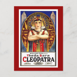 Theda Bara as Cleopatra Vintage Movie Postcard
