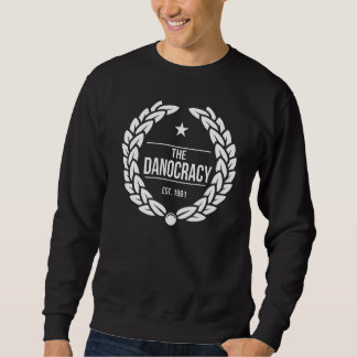 TheDanocracy Caesar BLACK Pull Over Sweatshirt