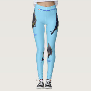Thee Cute Longfin Batfish Leggings