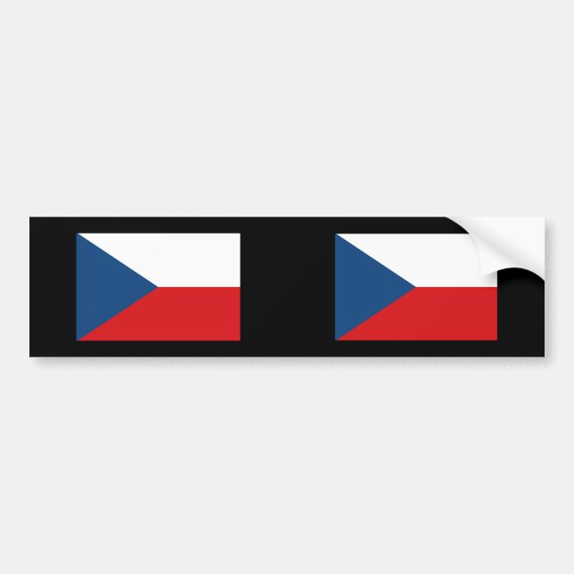 theech Republic , Czech Bumper Sticker (Front)