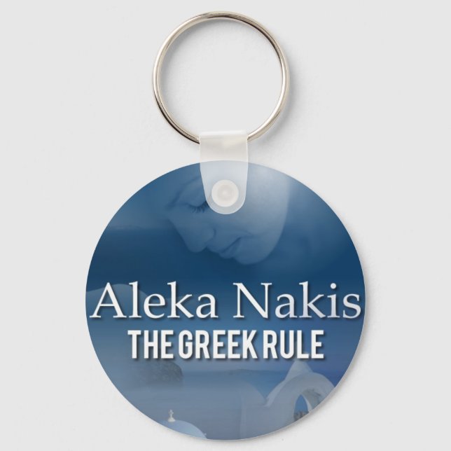TheGreekRule - Customised Key Ring (Front)