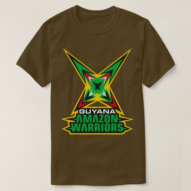 TheGuyana Amazon Warriors T-Shirt (Design Front)