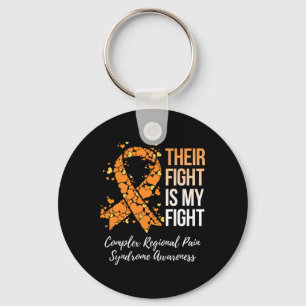 Their Fight Complex Regional Pain Syndrome Awarene Key Ring
