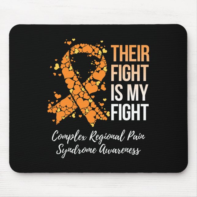 Their Fight Complex Regional Pain Syndrome Awarene Mouse Pad (Front)