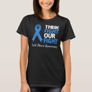 Their Fight Our Fight Child Abuse Awareness 2022 T-Shirt