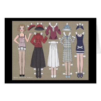 Thelma, Art Deco Girl of the Twenties Paper Doll